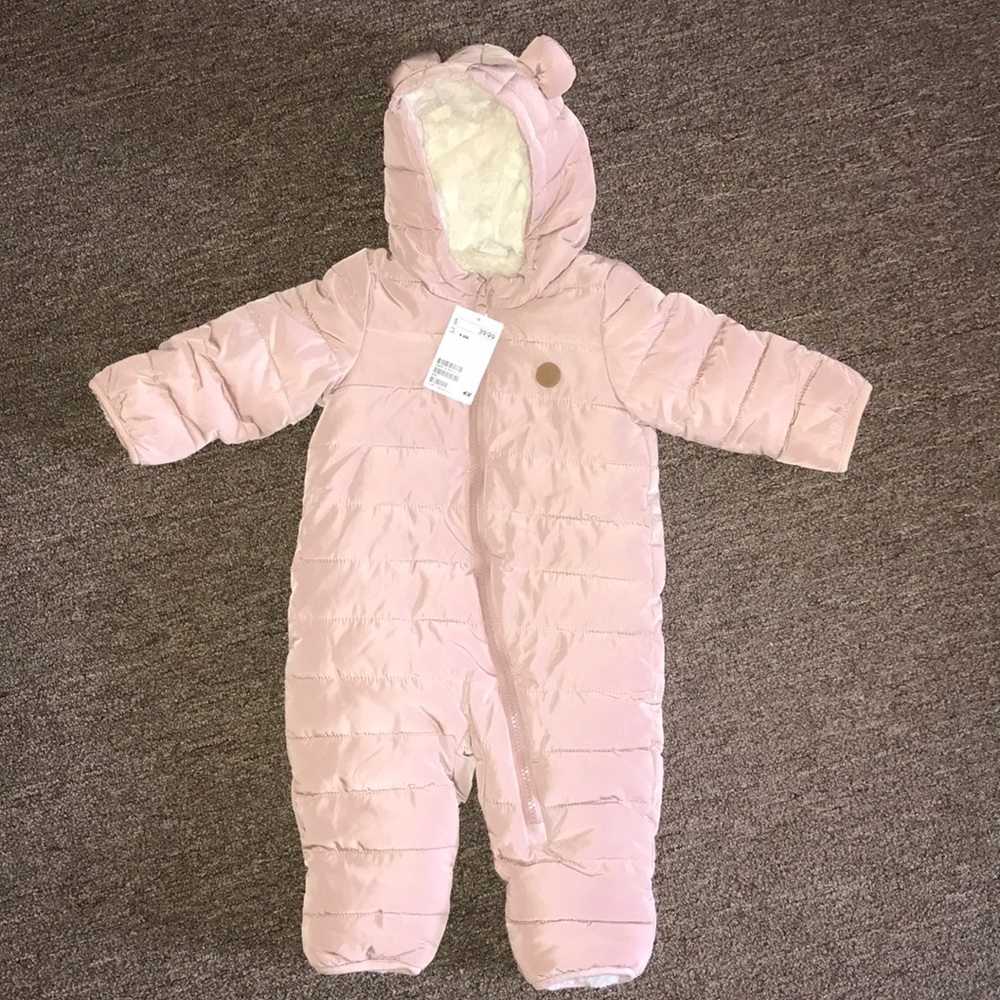 Pile-Lined bodysuit coat